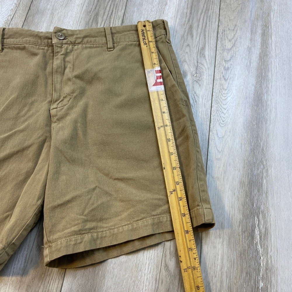 American Giant Shorts Mens 32 Brown Roughneck Stretch Canvas Outdoors USA Made - Picture 4 of 10